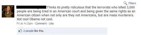 Facebook comment regarding Khalid